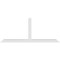 Ekena Millwork Portland Architectural Grade PVC Gable Bracket, 84"W x 35"H x 4"D x 4"F, 10/12 Pitch GBP084X35X0404POR00 - alternate 3